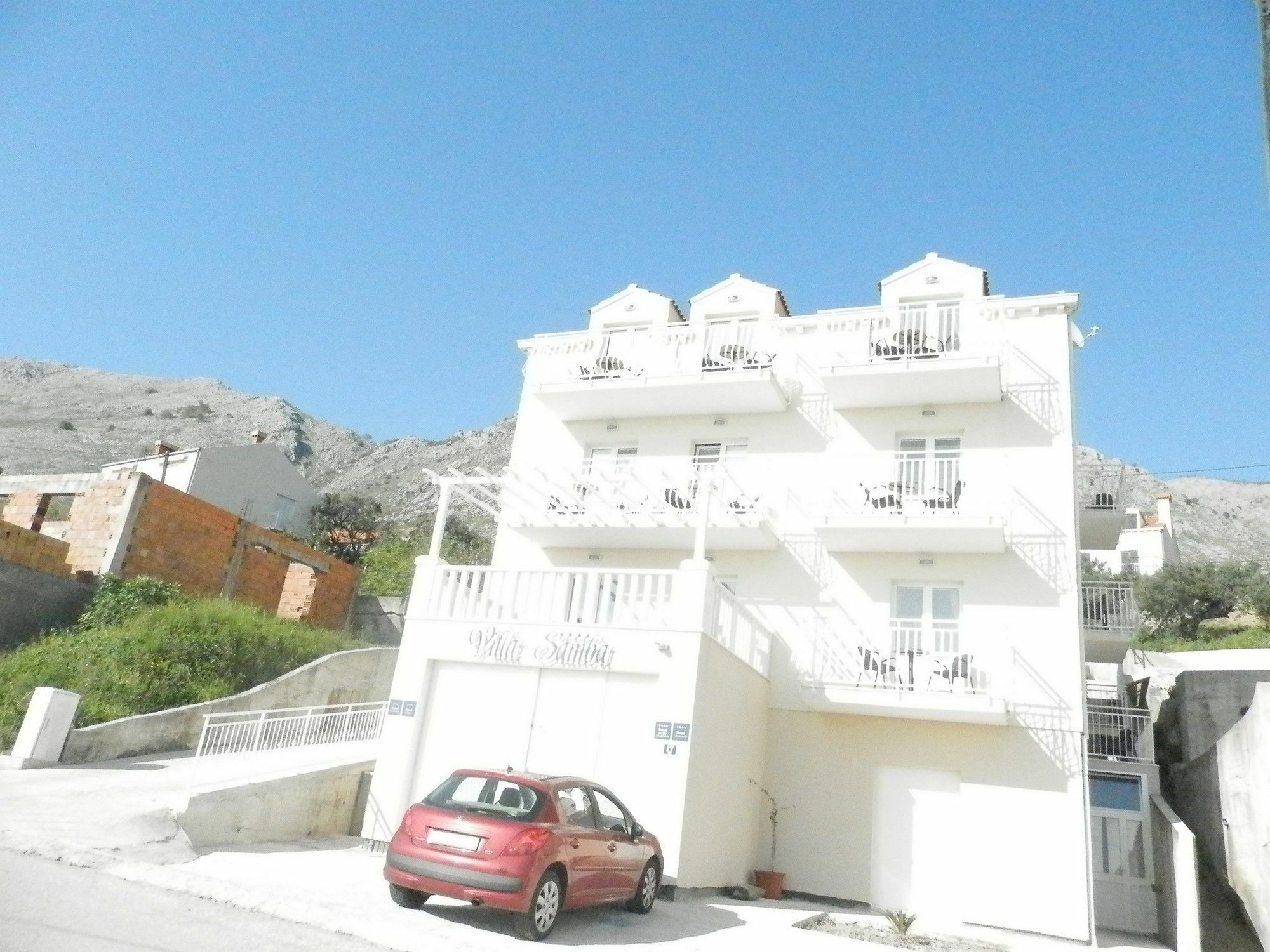 Villa Samba Mlini Exterior foto